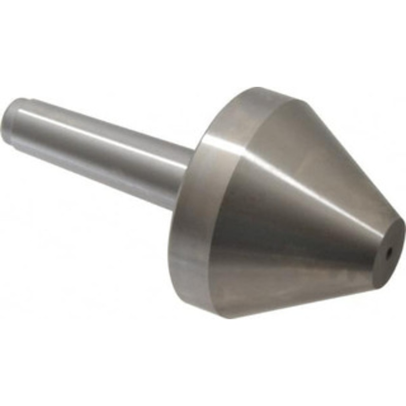 Royal MT3 Taper Shank, 3.15 Head Diam 2,395 Lb Capacity Live Center 5,000 Max RPM, 2-1/2 Head Length, 1 Point Diam, 2.52 Point Len, 615 Lb Max Workpc, 6-1/16 OAL, Bull Nose Point 10902 – 00100024