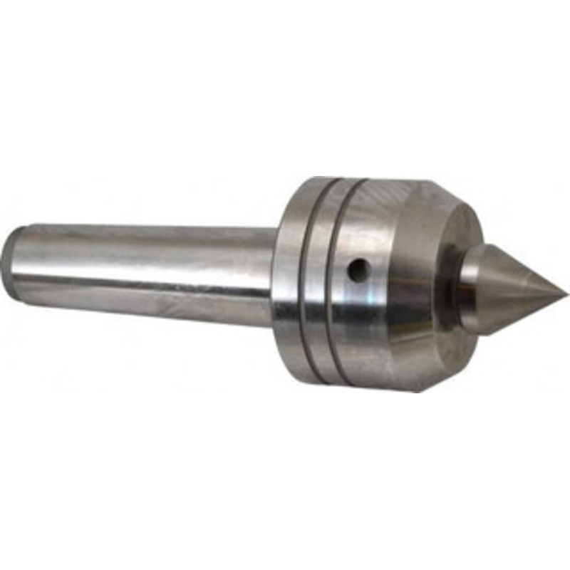 Royal MT5 Taper Shank, 3-1/2 Head Diam 2,880 Lb Capacity Live Center 3,500 Max RPM, 2.64 Head Length, 1-1/2 Point Diam, 1.79 Point Len, 1,070 Lb Max Workpc, 10-1/16 OAL, Changeable Standard Point 10005 – 00099556