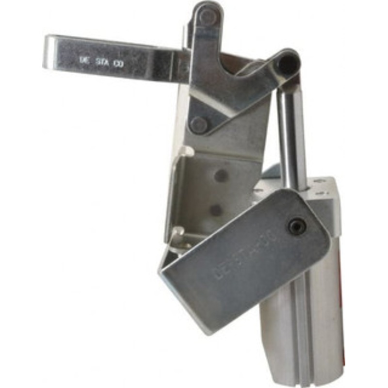 Destaco 600 Lb Inner Hold Capacity, Vert Mount, Air Power Hold-Down Toggle Clamp 1/8 NPT Port, 145 Max psi, 88 Bar Opening, 98.81mm Height Under Bar 827-U – 89305171