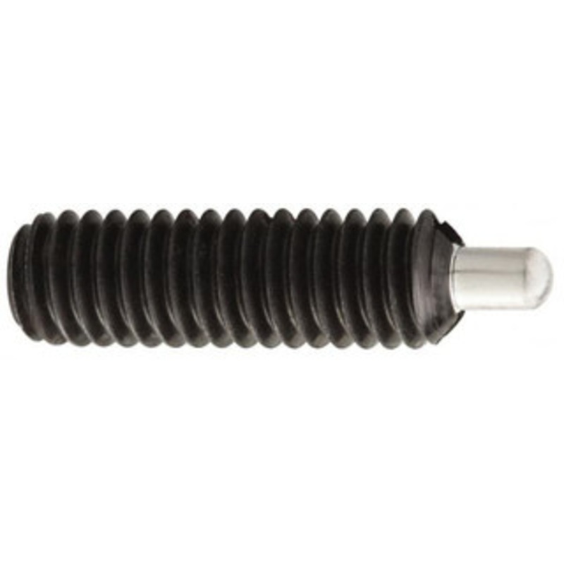 Gibraltar 1-8, 2-13/32 Thread Length, 1/2 Plunger Projection, Steel Threaded Spring Plunger 1/2 Max Plunger Diam, 2-13/32 Plunger Length, 16 Lb Init End Force, 68 Lb Final End Force, 3/8 Hex 52013XG – 02469740