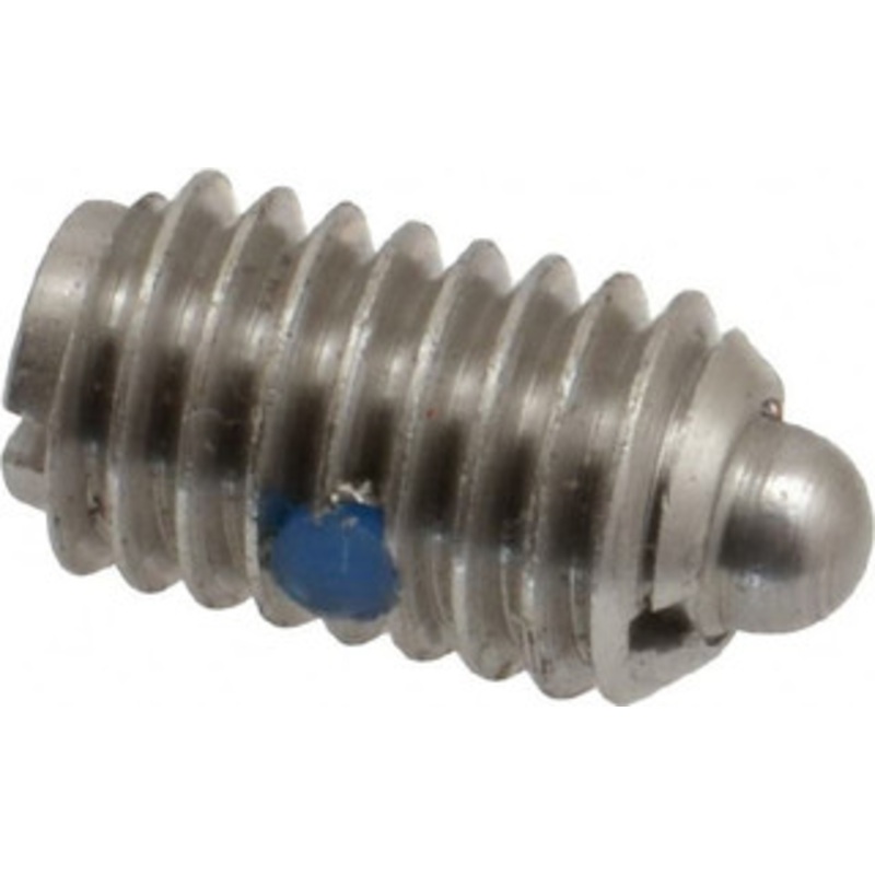 Gibraltar 3/8-16, 5/8 Thread Length, 0.11 Plunger Projection, Stainless Steel Threaded Spring Plunger 0.186 Max Plunger Diam, 0.625 Plunger Length, 4.5 Lb Init End Force, 18.5 Lb Final End Force SSW10-6S-PT-G – 73260309