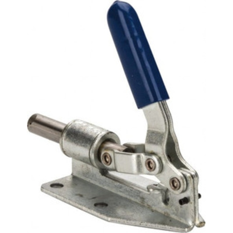 Gibraltar 300 Lb Load Capacity, Flanged Base, Carbon Steel, Standard Straight Line Action Clamp 0.2 Mounting Hole Diam, 1/2 Plunger Diam, Straight Handle GIB-PP-36092 – 73953044