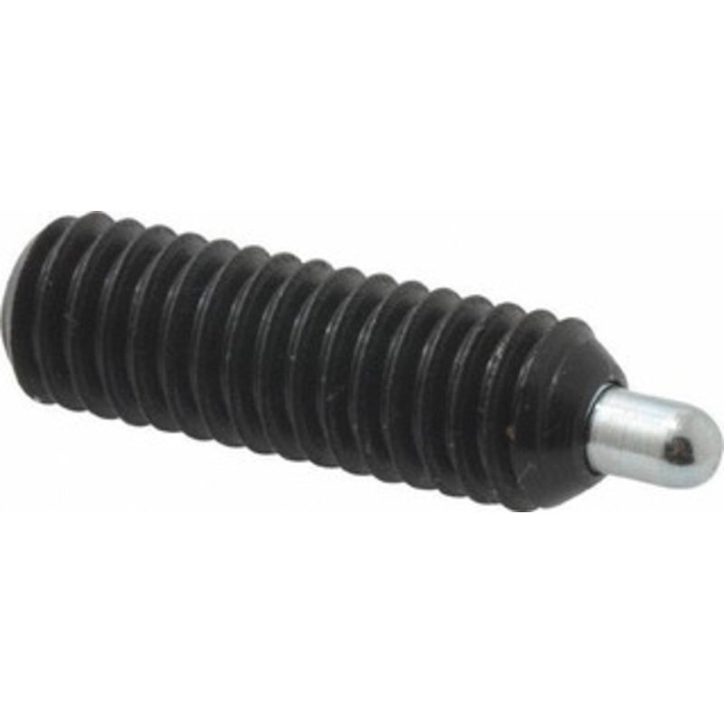 Gibraltar 5/16-18, 1 Thread Length, 3/16 Plunger Projection, Steel Threaded Spring Plunger 0.135 Max Plunger Diam, 1 Plunger Length, 1.5 Lb Init End Force, 4.5 Lb Final End Force, 3/32 Hex 57014XG – 02470029