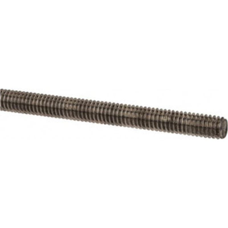 Made in USA 5/16-18 x 6 ft. Stainless Steel Threaded Rod Right Hand Thread, UNC 45513 – 66052127