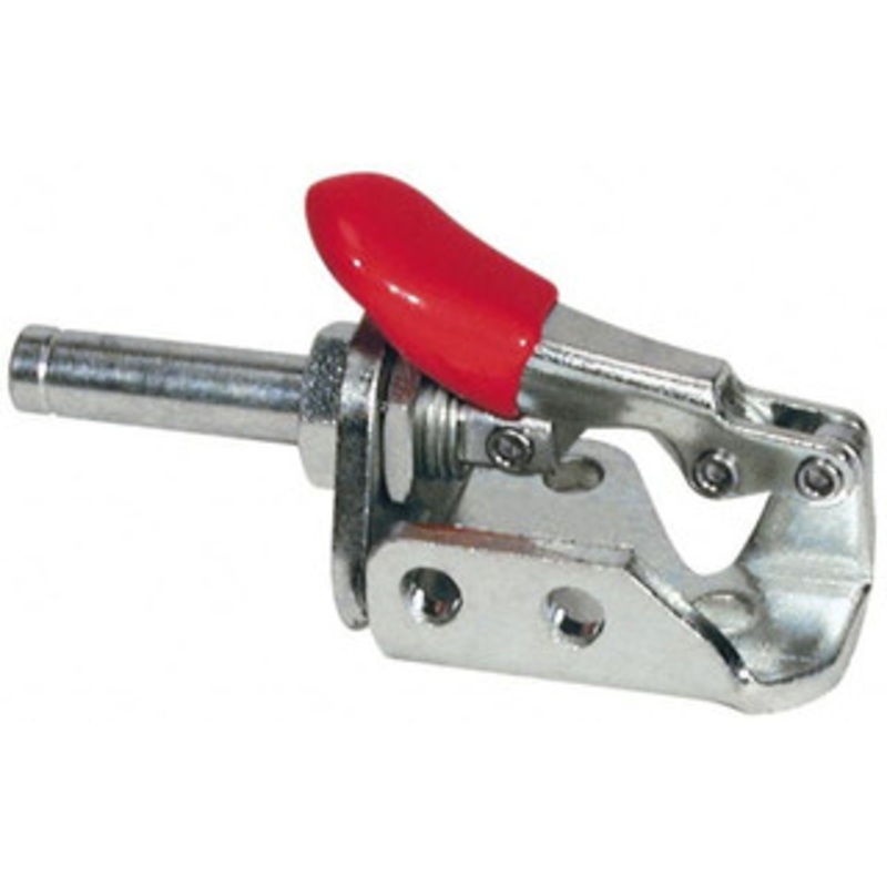 Destaco 150 Lb Load Capacity, Flanged Base, Stainless Steel, Standard Straight Line Action Clamp 3 Mounting Holes, 0.19 Mounting Hole Diam, 0.28 Plunger Diam, Thumb Handle 6001-MSS – 88153812