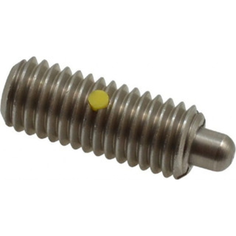 Gibraltar 1/2-13, 1-1/4 Thread Length, 1/4 Plunger Projection, Stainless Steel Threaded Spring Plunger 1/4 Max Plunger Diam, 1-1/4 Plunger Length, 2.7 Lb Init End Force, 9.3 Lb Final End Force SSW10-8A-PT-G – 75468165