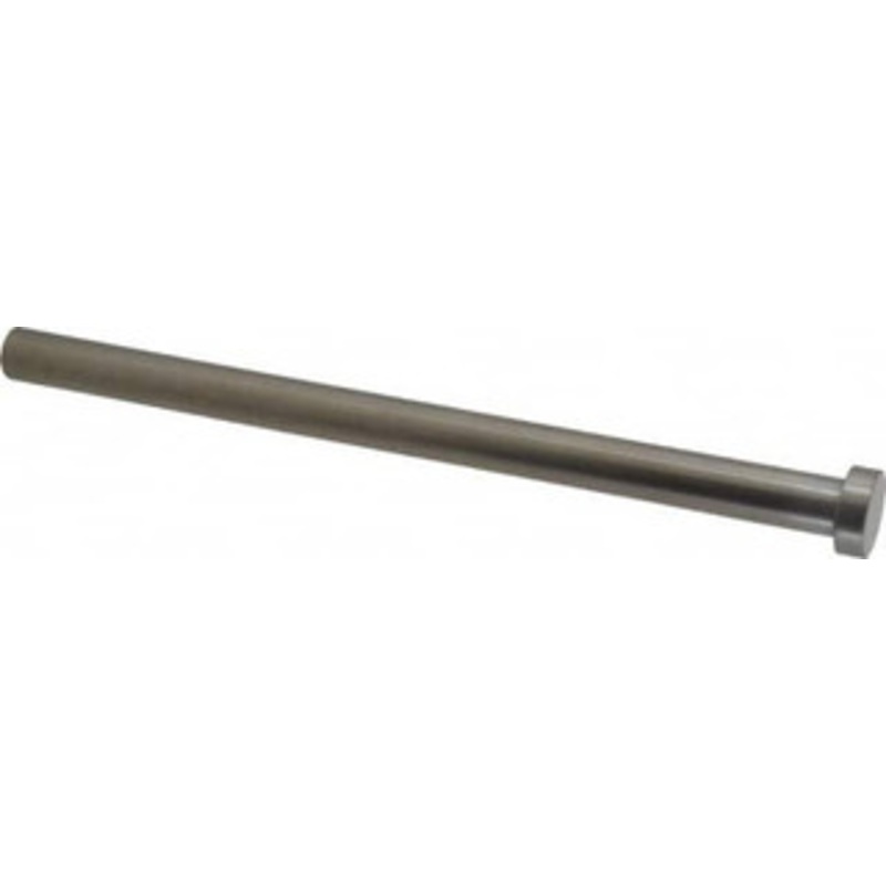 Gibraltar 1/2 Pin Diam, 3/4 Head Diam x 1/4 Head Height, 8 OAL, Straight Ejector Pin Steel, 7-3/4 Pin Length LEP2144-G – 75007906