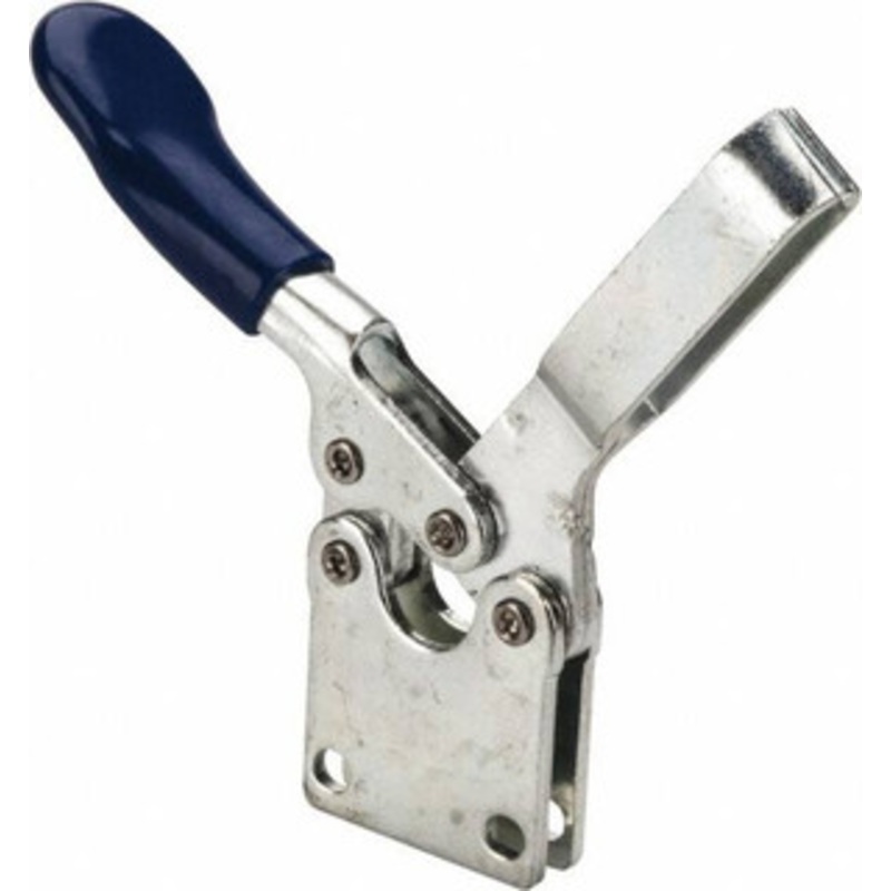 Gibraltar 200 Lb Holding Capacity, Horizontal Handle, Manual Hold Down Toggle Clamp 70 Handle Movement, 90 Bar Opening, U-Bar, Straight Base, Carbon Steel GIB-D-201BI – 73952582