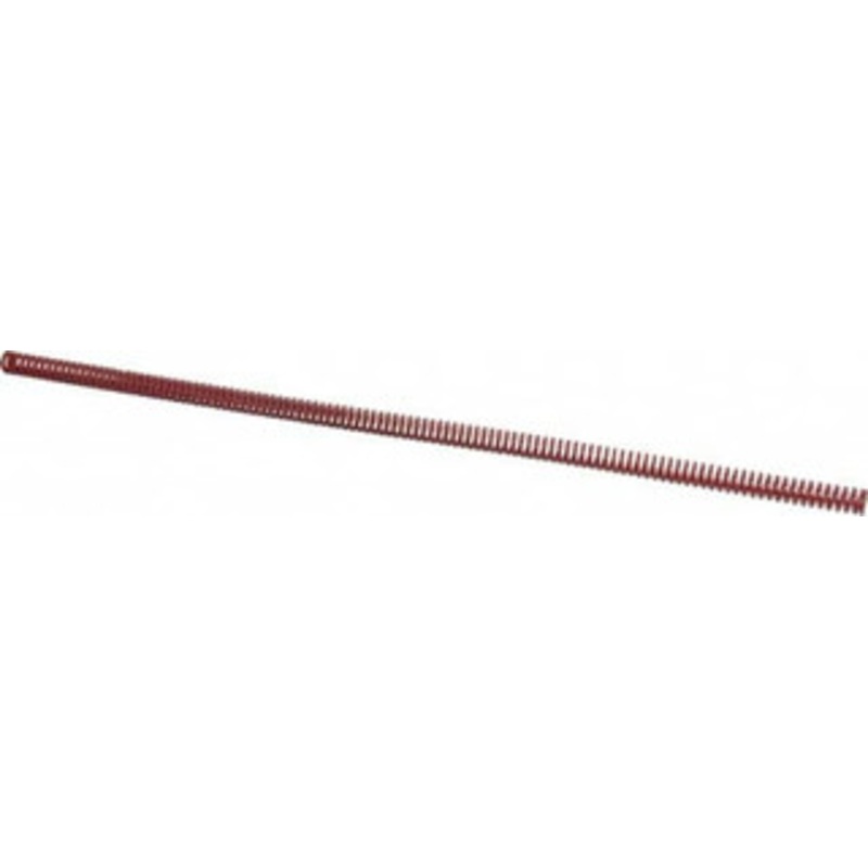 Danly 3/8 Hole Diam, 3/16 Rod Diam, 12 Free Length, Red Die Spring 1.07 Lb Max Deflection, 3.6 Max Deflection, Heavy Duty, Chromium Vanadium Steel 9-0648-26 – 76014083