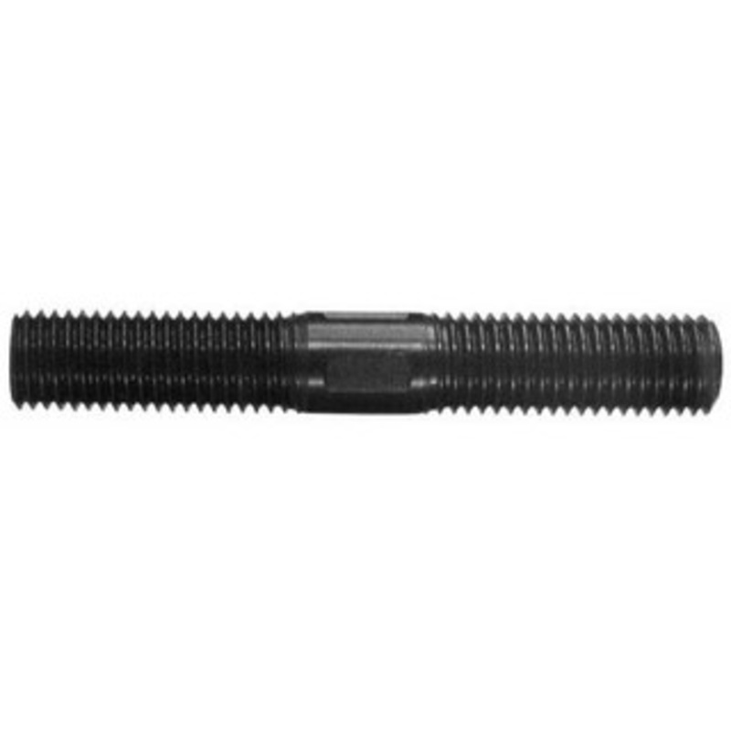 Gibraltar 1-8 4 OAL Equal Double Threaded Stud Alloy Steel, Black Oxide Finish, 1-1/2 Equal Thread Length 41103G – 74540469