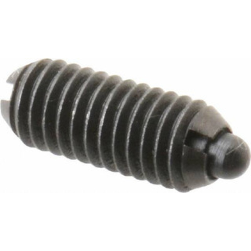 Gibraltar 10-32, 0.468 Thread Length, 0.065 Plunger Projection, Steel Threaded Spring Plunger 0.093 Max Plunger Diam, 0.468 Plunger Length, 1.7 Lb Init End Force, 6.2 Lb Final End Force SW10-3S-G – 09244732