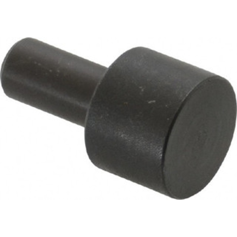 Gibraltar 7/8 OAL, 3/8 Head Height, 1/2 OD, Hardened Steel, Ground, Press Fit Rest Button Black Oxide Coating, 1/4 Pin Diam, 1/2 Long Pin 64255755 – 64255755