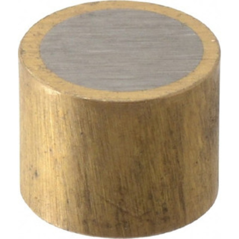 Mag-Mate 5/16 Diam x 1/4 High, 0.06 Lb Average & 0.12 Lb Max Pull Force, Brass Alnico Shielded Magnet 800F Max Operating Temp, 0.032 Wall Thickness ABS3125 – 01059443
