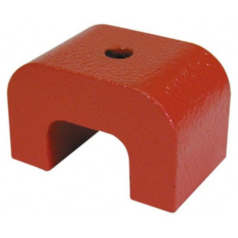 Eclipse Magnetics 1/4 Hole Diam, 2-5/8 Overall Width, 15/16 Deep, 2-1/4 High, Alnico Power Magnets 1,022Fahrenheit Max Operating Temp M16595/MSC – 87954392