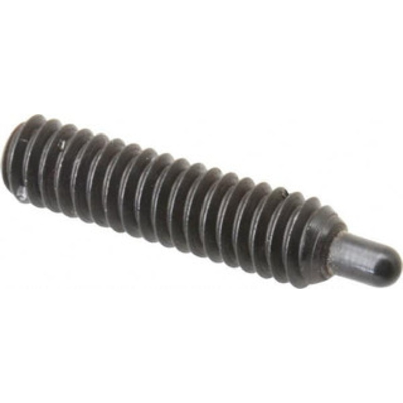 Gibraltar 1/4-20, 1 Thread Length, 3/16 Plunger Projection, Steel Threaded Spring Plunger 0.118 Max Plunger Diam, 1 Plunger Length, 3 Lb Init End Force, 13 Lb Final End Force, 5/64 Hex 57005XG – 02469781
