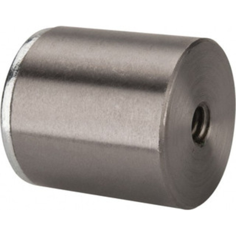 Eclipse Magnetics 1 Diam, 1/4-20 Thread, 8 Lb Average Pull Force, Alnico Pot Magnets 220C Max Operating Temp, 1 High M19186/MSC – 04891487