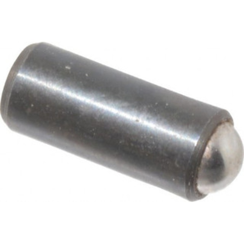 Gibraltar 0.44 Body Length x 3/16 Body Diam, 2 Lb Init to 5 Lb Final End Force, Steel Press Fit Ball Plunger 5/32 Ball Diam, 0.058 Max Ball Reach, +0.0010, +0.0020 Tolerance 10608 – 60931755