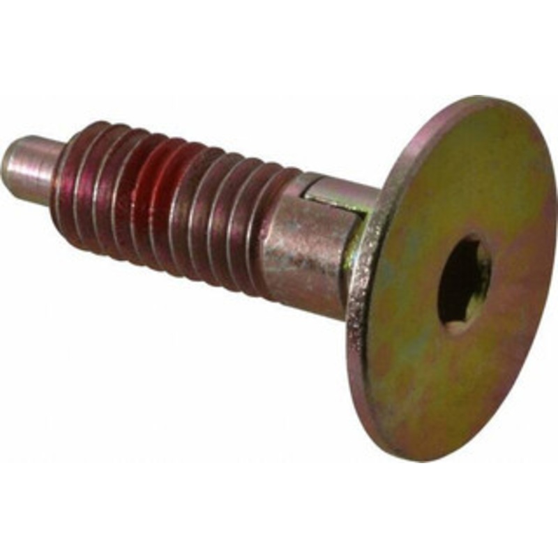 Gibraltar 3/8-16, 3/4 Thread Length, 0.185 Max Plunger Diam, 1 Lb Init to 8 Lb Final End Force, Locking Knob Handle Plunger Countersunk Knob, 0.22 Plunger Projection HDLS-3-PT-G – 04455937