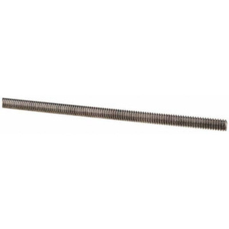 Made in USA 1/4-20 x 6 ft. Low Carbon Steel Threaded Rod Right Hand Thread, Oil Finish, UNC 01076 – 66049107