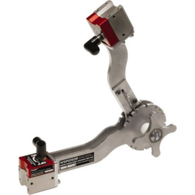 Mag-Mate 22 to 270 Holding Angle, 150 Lb Max Pull, Magnetic Welding & Fabrication Adjustable Square 9-5/8 High x 2-1/8 Wide x 9-5/8 Deep WSP0150R – 59270231