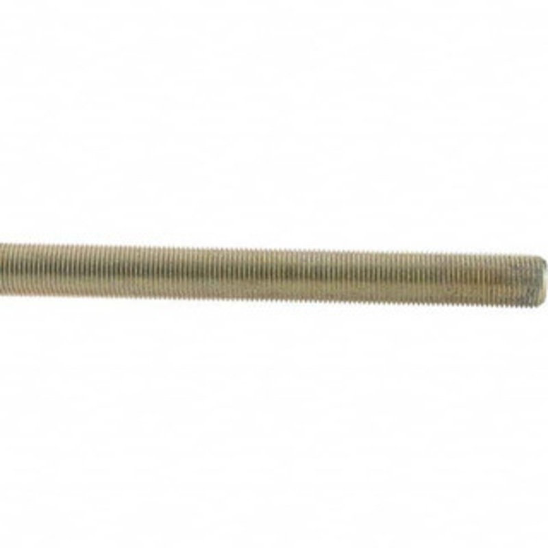 Value Collection 5/8-18 x 3 ft. Low Carbon Steel Threaded Rod Yellow Zinc Plated Finish, UNF 36920 – 52681269