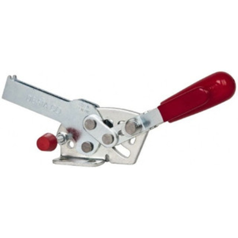 Destaco 560 Lb Holding Capacity, Horizontal Handle, Manual Hold Down Toggle Clamp 69 Handle Movement, 73 Bar Opening, U-Bar, Flanged Base, Electro-Plated Zinc, Carbon Steel 2017-UR – 84804996