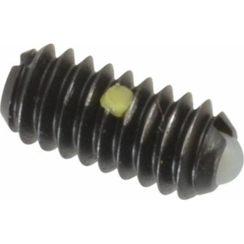 Gibraltar 1/4-20, 0.125 Ball Diam, 0.531 Body Length, 0.035 Max Ball Reach, Threaded Ball Plunger Steel Body, Nylon Ball, 3 Lb Initial End Force, 7 Lb Final End Force, Locking Element SWN10-4B-PT-G – 06694111