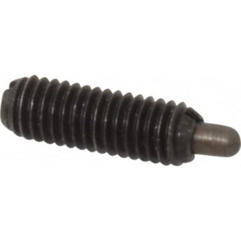 Gibraltar 10-32, 9/16 Thread Length, 1/8 Plunger Projection, Steel Threaded Spring Plunger 0.093 Max Plunger Diam, 0.5 Lb Init End Force, 5 Lb Final End Force SW10-3FSP-G – 05588306