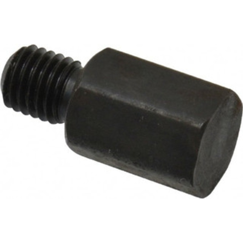 Gibraltar 13/16 OAL, 1/2 Head Height, Low Carbon Steel, Threaded Rest Button Black Oxide Coating, 1/4-28 Thread, 3/8 Hex Z2424 – 09663469