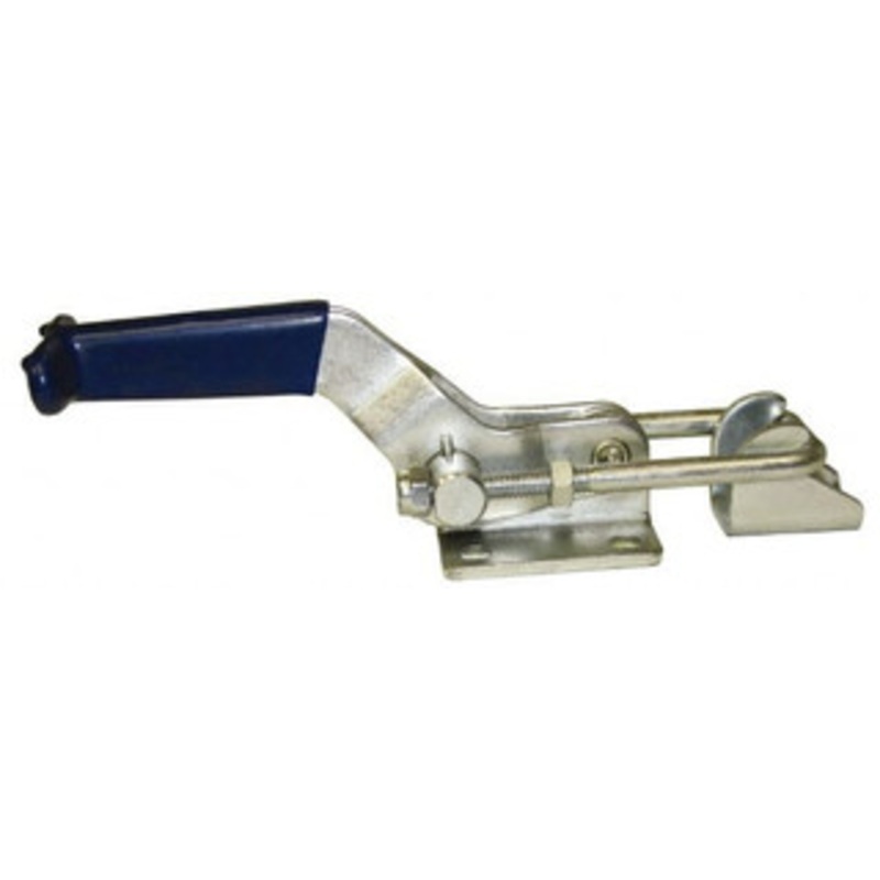 Gibraltar 4,000 Lb Capacity, Horizontal, U Hook, Flanged Base, Carbon Steel Pull Action Latch Clamp 3-1/2 Drawing Movement, 9.63 OAL, Straight Handle GIB-LU-404-1 – 77863926