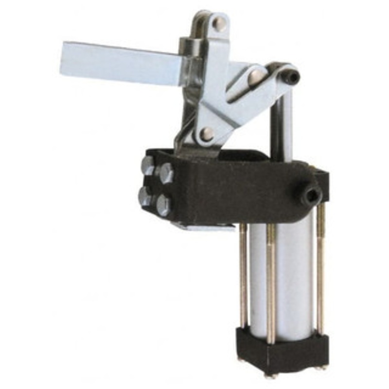 Gibraltar 700 Lb Inner Hold Capacity, Horiz Mount, Air Power Hold-Down Toggle Clamp 1/8 NPT Port, 88 Bar Opening, 3.84 Height Under Bar GIB-AC20830ASMR – 77863678