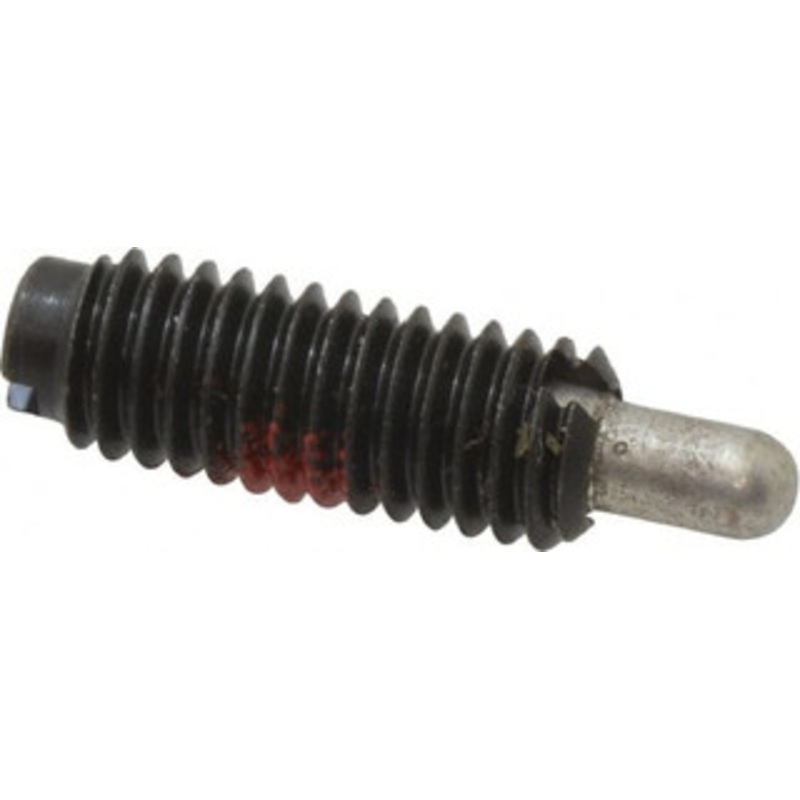 Gibraltar M6 x 1.0, 16mm Thread Length, 4mm Plunger Projection, Steel Threaded Spring Plunger 3.02mm Max Plunger Diam, 0.14 Kg Init End Force, 1.59 Kg Final End Force MSW10-4FSL-PT-G – 03313400