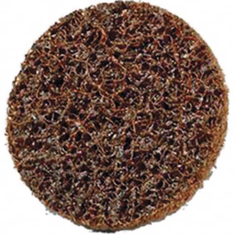 3M 2 Aluminum Oxide Quick Change Disc Type S Attachment, Coarse Grade, Brown, Non-Woven, 25,000 RPM, Roloc TS Compatible 7010364510 – 74667189