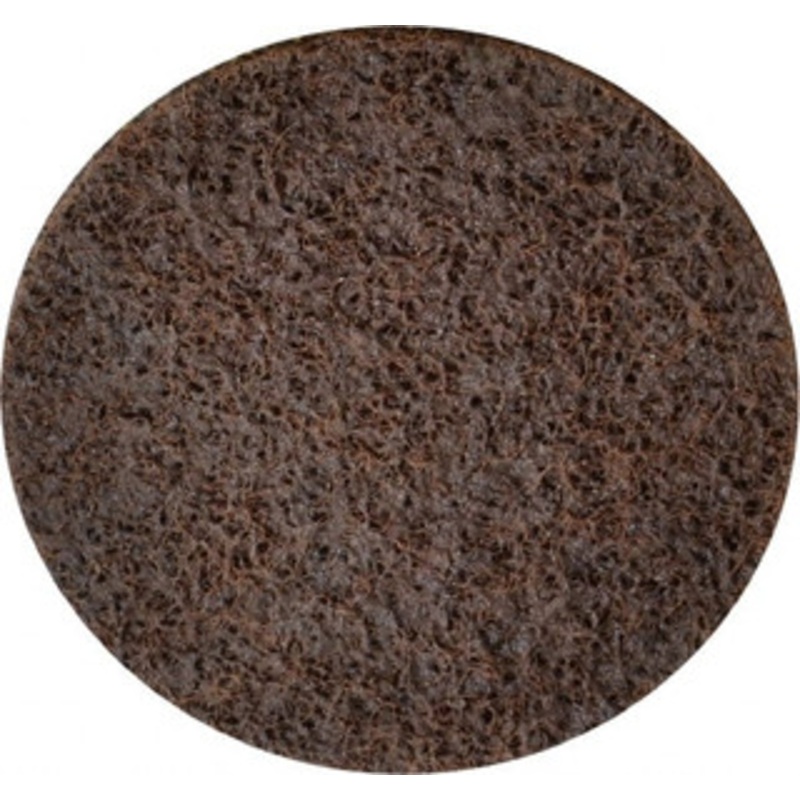 3M 3 Aluminum Oxide Quick Change Disc Type R Attachment, Coarse Grade, Brown, Non-Woven, 18,000 RPM, Roloc TR Compatible 7100029968 – 58752635