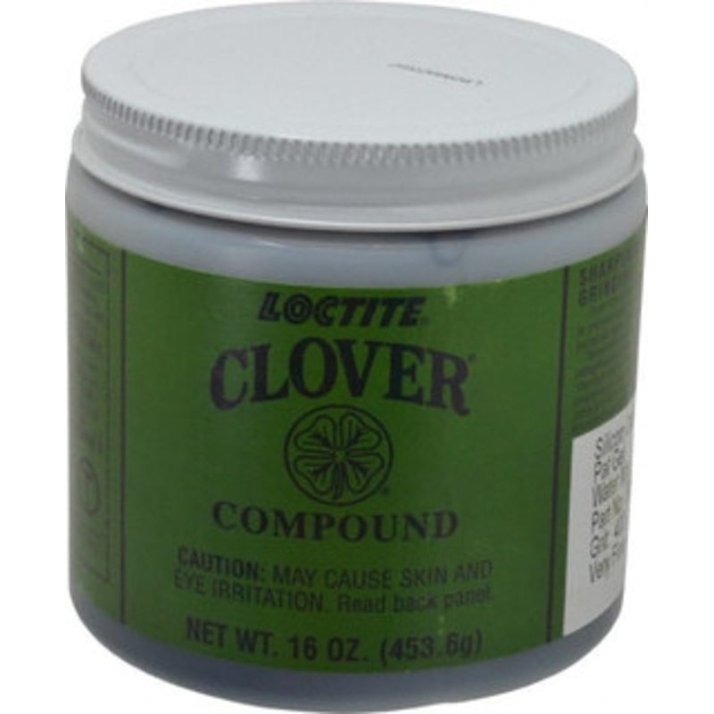 Loctite 1 Lb Water Soluble Compound Compound Grade Super Fine, 400 Grit, Black & Gray, Use on General Purpose 233128 – 06050256