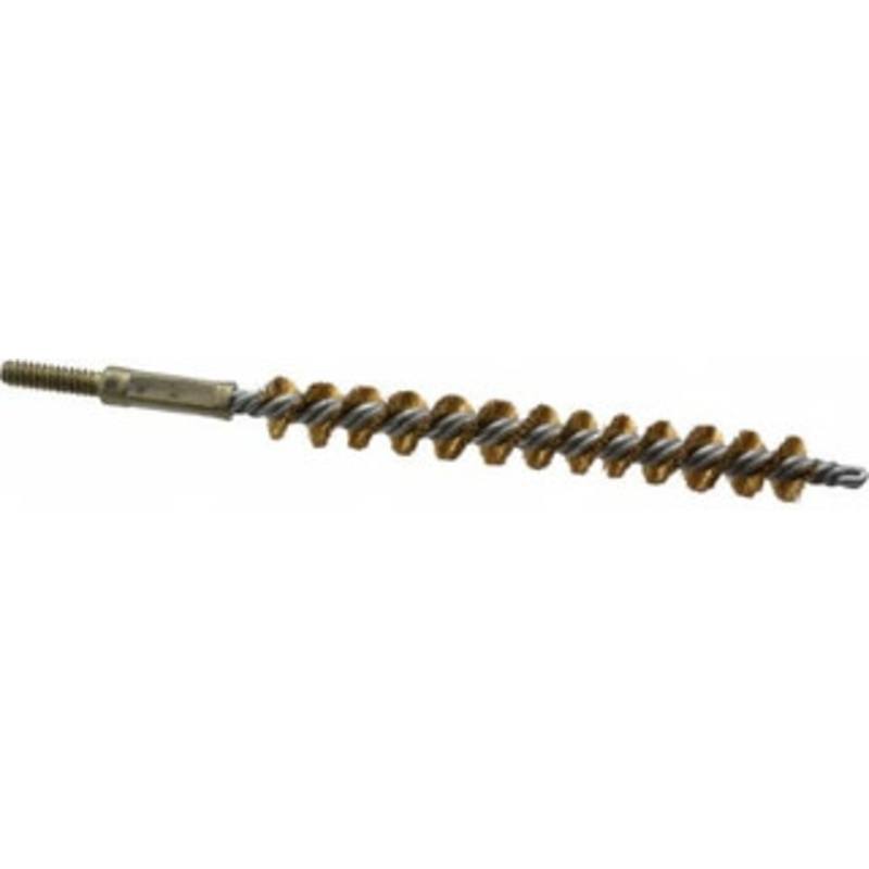 Value Collection 3/8 Diam Helical Brass Tube Brush 0.005 Filament Diam, 3-1/8 Brush Length, 5-1/8 OAL, 3/16-24 Male Shank 83100023 – 04613113