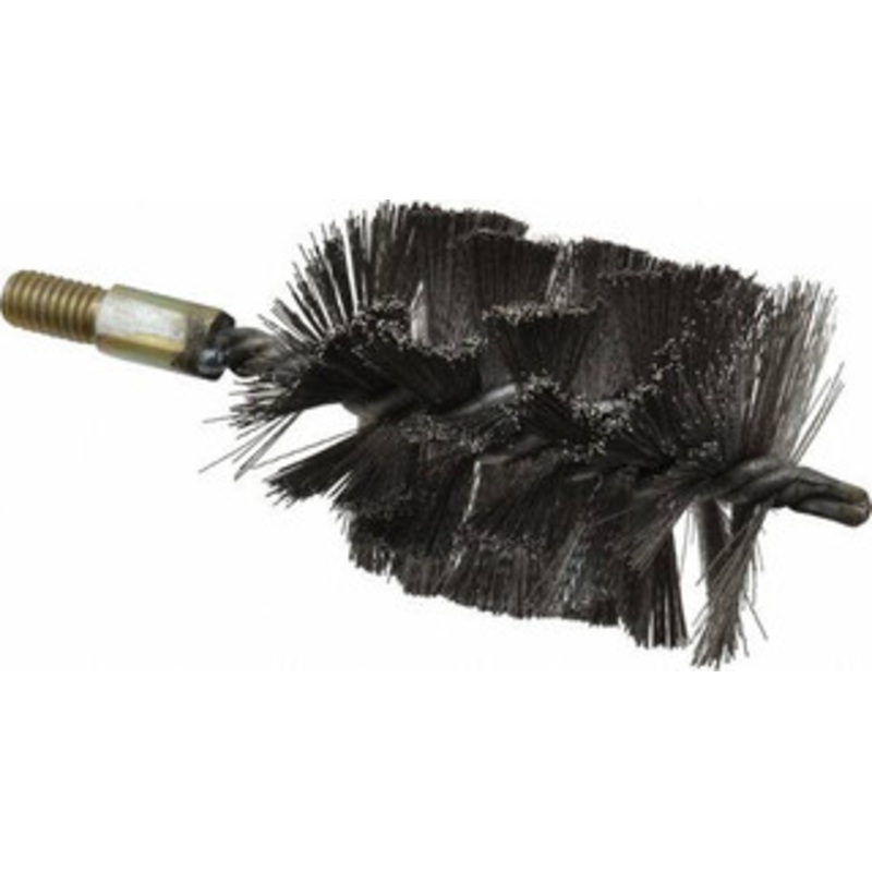 Value Collection 3 Diam Helical Steel Tube Brush Single Spiral, 0.016 Filament Diam, 4 Brush Length, 7 OAL, 1/2-12 Male Shank 83100067 – 04662524