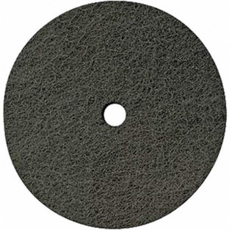 3M 6 Very Fine Grade Aluminum Oxide Deburring Disc 1/4 Center Hole, Arbor Connection, Gray, 4,000 Max RPM 7010328910 – 06402606
