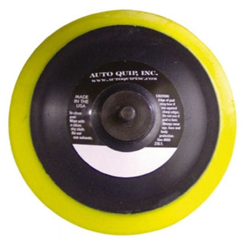 Auto Quip, Inc. 5 Diam Hook & Loop Disc Backing Pad Medium Density, 12,000 RPM AQEHSM-5 – 00243683