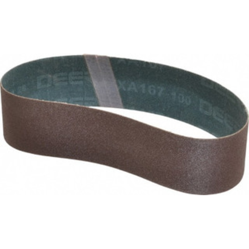 Made in USA 2 Wide x 18-15/16 OAL, 100 Grit, Aluminum Oxide Abrasive Belt Aluminum Oxide, Fine, Coated BEX0200A100184 – 03519410