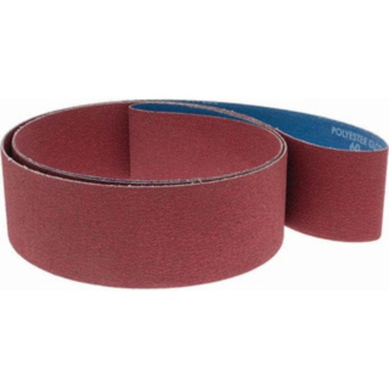 Norton 3 Wide x 132 OAL, 60 Grit, Ceramic Abrasive Belt Ceramic, Medium, Coated, Series R981 78072701398 – 04540571
