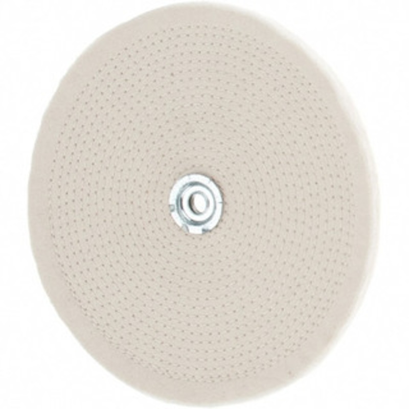 Value Collection 10 Diam x 1/4 Thick Unmounted Buffing Wheel 40 Ply, Polishing, 1 Arbor Hole, Hard Density 753592404 – 66998790