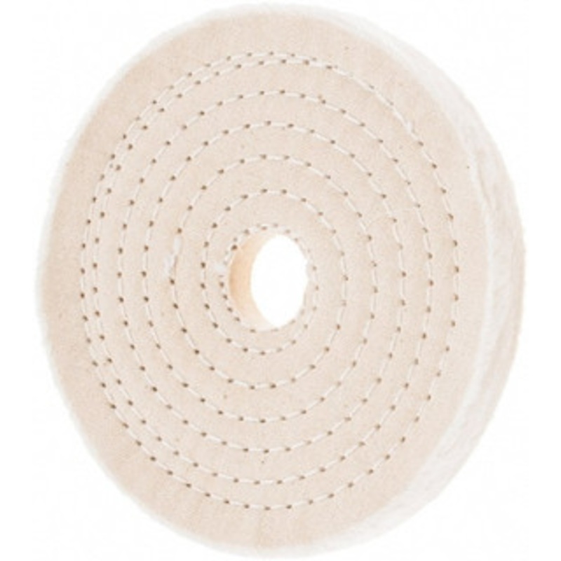 Value Collection 6 Diam x 1/2 Thick Unmounted Buffing Wheel 50 Ply, Polishing, 1 Arbor Hole, Hard Density 753592515 – 66999129