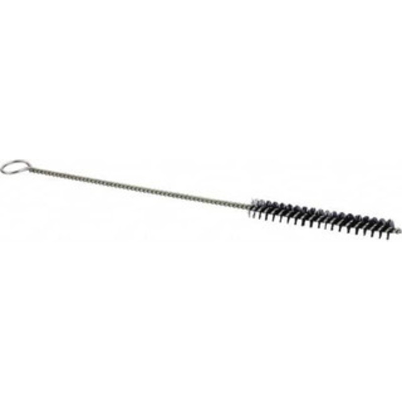 Weiler Abrasives 2 Long x 1/4 Diam Nylon Tube Brush Single Spiral, 6-1/4 OAL, 0.005 Filament Diam, 3/32 Shank Diam 44110 – 82071796