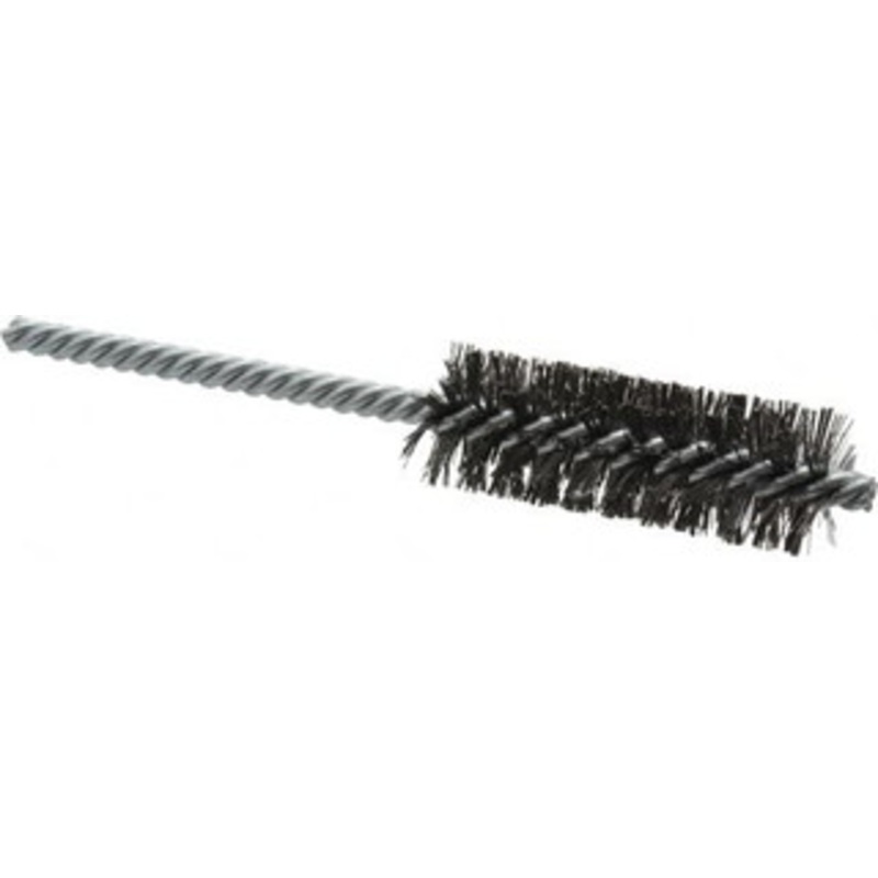Weiler Abrasives 7/8 Diam Helical Steel Tube Brush Double Spiral, 0.0104 Filament Diam, 2-1/2 Brush Length, 5-1/2 OAL, 1/4 Diam Shank 98362 – 75850859