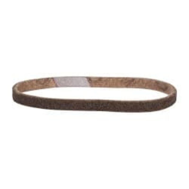 3M 1/2 Wide x 18 OAL, Aluminum Oxide Abrasive Belt Aluminum Oxide, Coarse, Nonwoven, Series SC-BS 7000028455 – 00329110