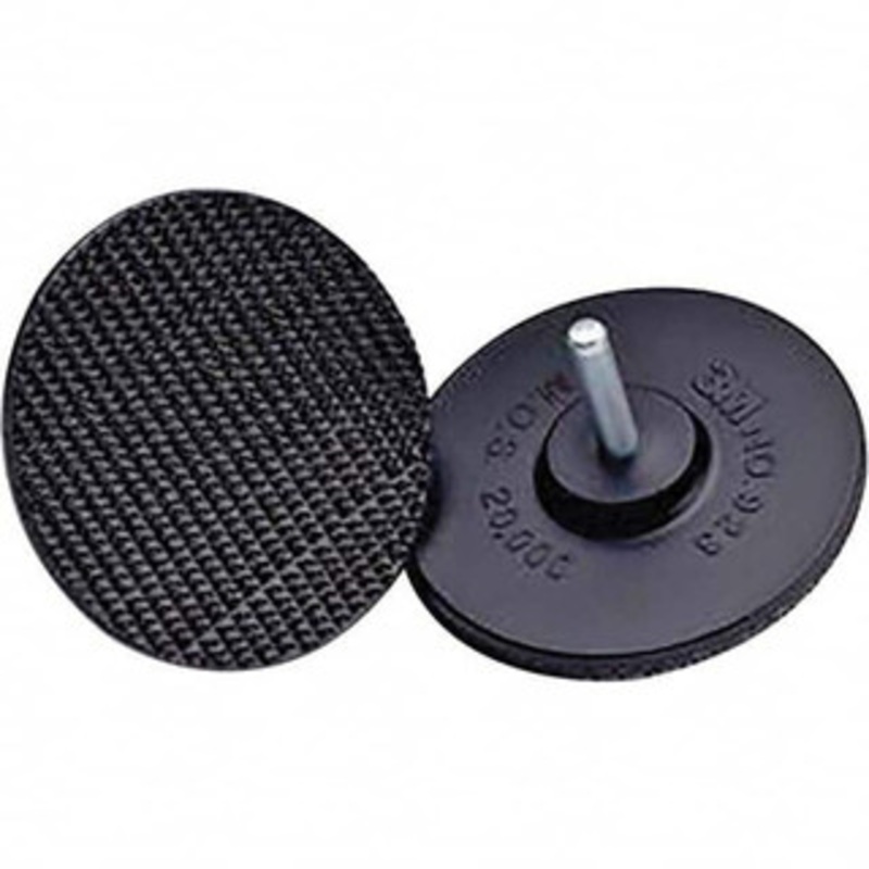 3M 3 Diam Hook & Loop Disc Backing Pad 1/4 Shank Diam, Firm Density, 20,000 RPM 7000120560 – 02061059