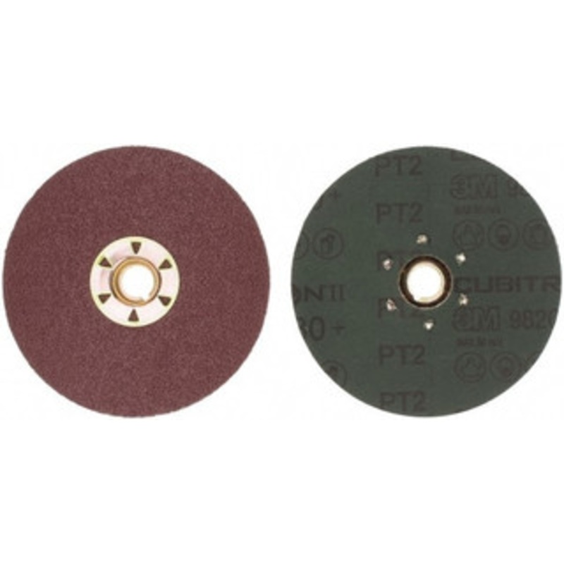 3M 4-1/2 Diam, 5/8-11 Hole, 80 Grit Ceramic Fiber Disc Medium, 13,300 Max RPM, Series 982C 7010326768 – 71369029