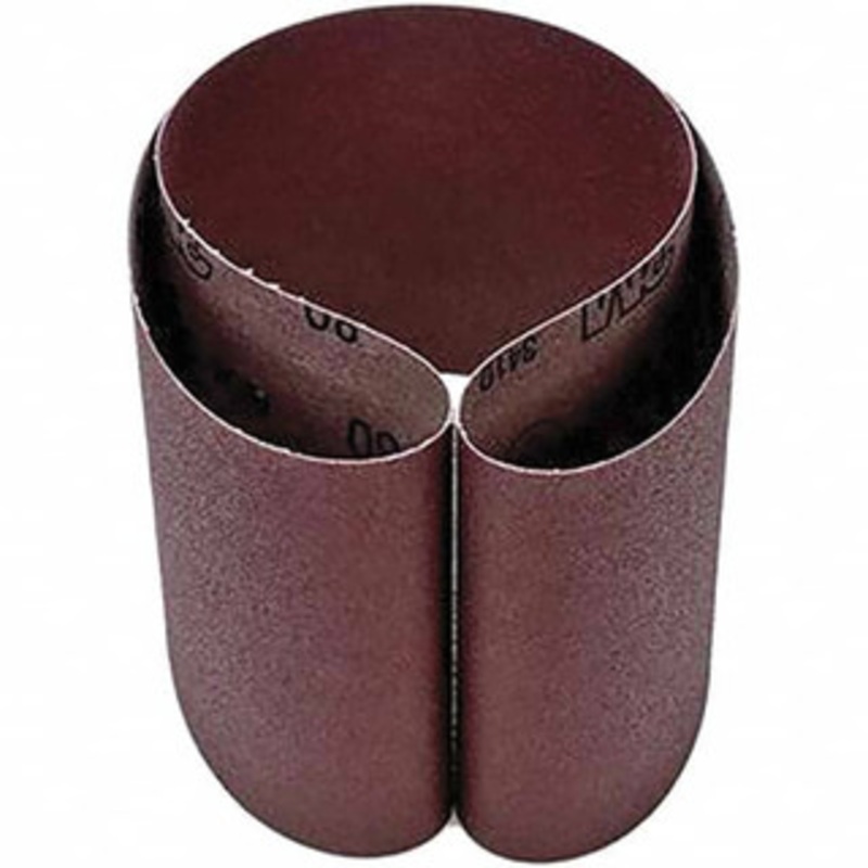 3M 6 Wide x 60 OAL, 80 Grit, Aluminum Oxide Abrasive Belt Aluminum Oxide, Medium, Coated, X Weighted Cloth Backing, Series 341D 7000118800 – 02676112