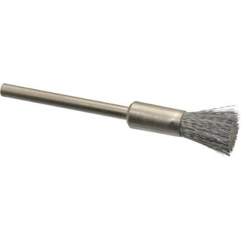 Anderson Products 1/4 Diam Steel Crimped End Brush 1/8 Shank Diam, 25,000 Max RPM 22760 – 05013594